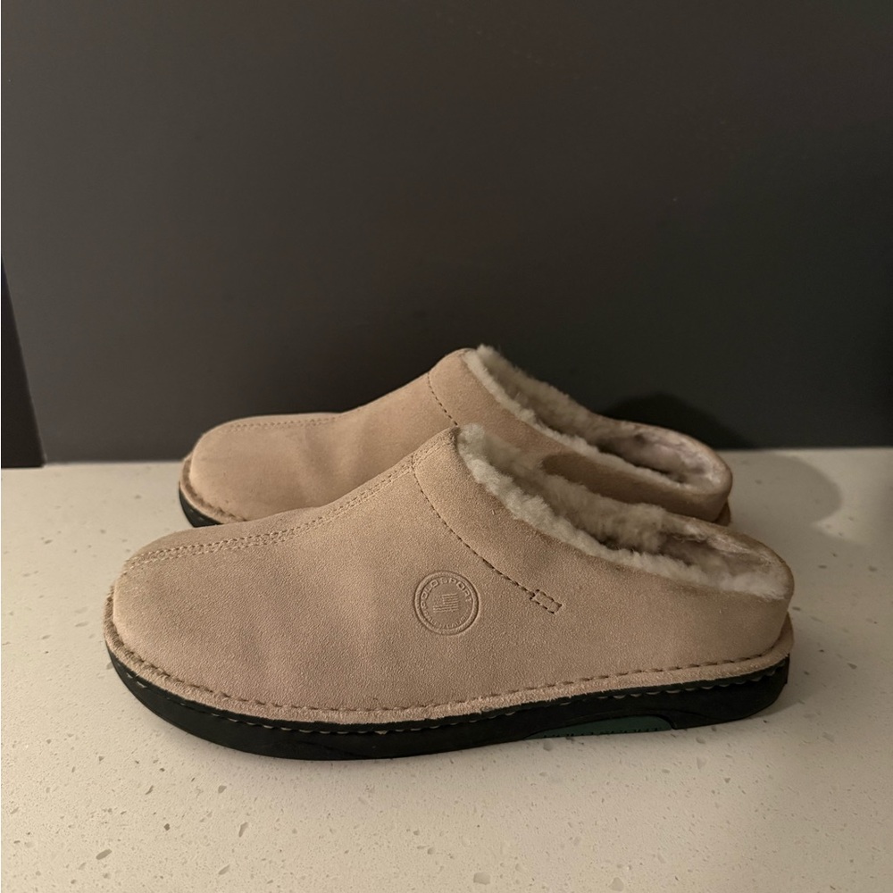 Polo Ralph Lauren Leather Mules. Size US 6.